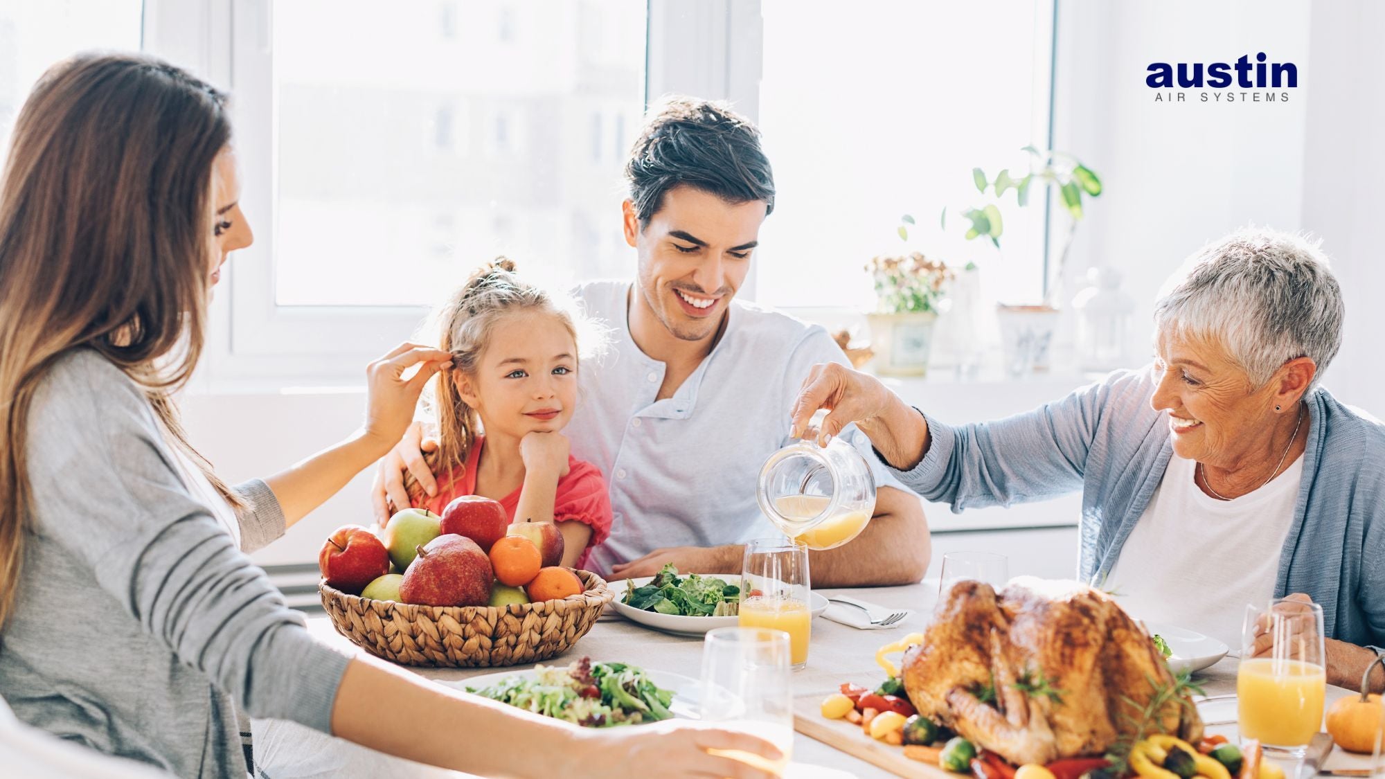 Thanksgiving Tip #2: Don't Just Clean the House, Clean the AIR to Keep Your Guests Safe