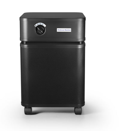 Black Austin Air Bedroom Machine Air Purifier Front Angle