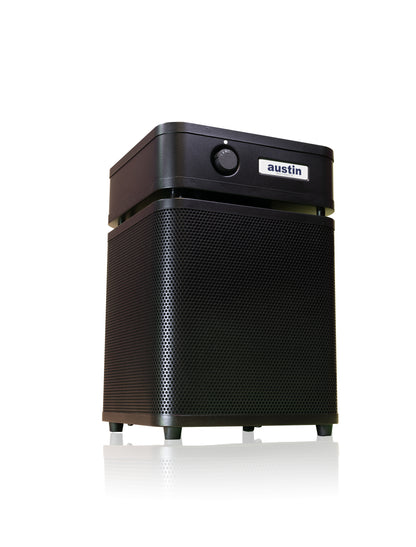 Black Austin Air HealthMate Junior Air Purifier Hero